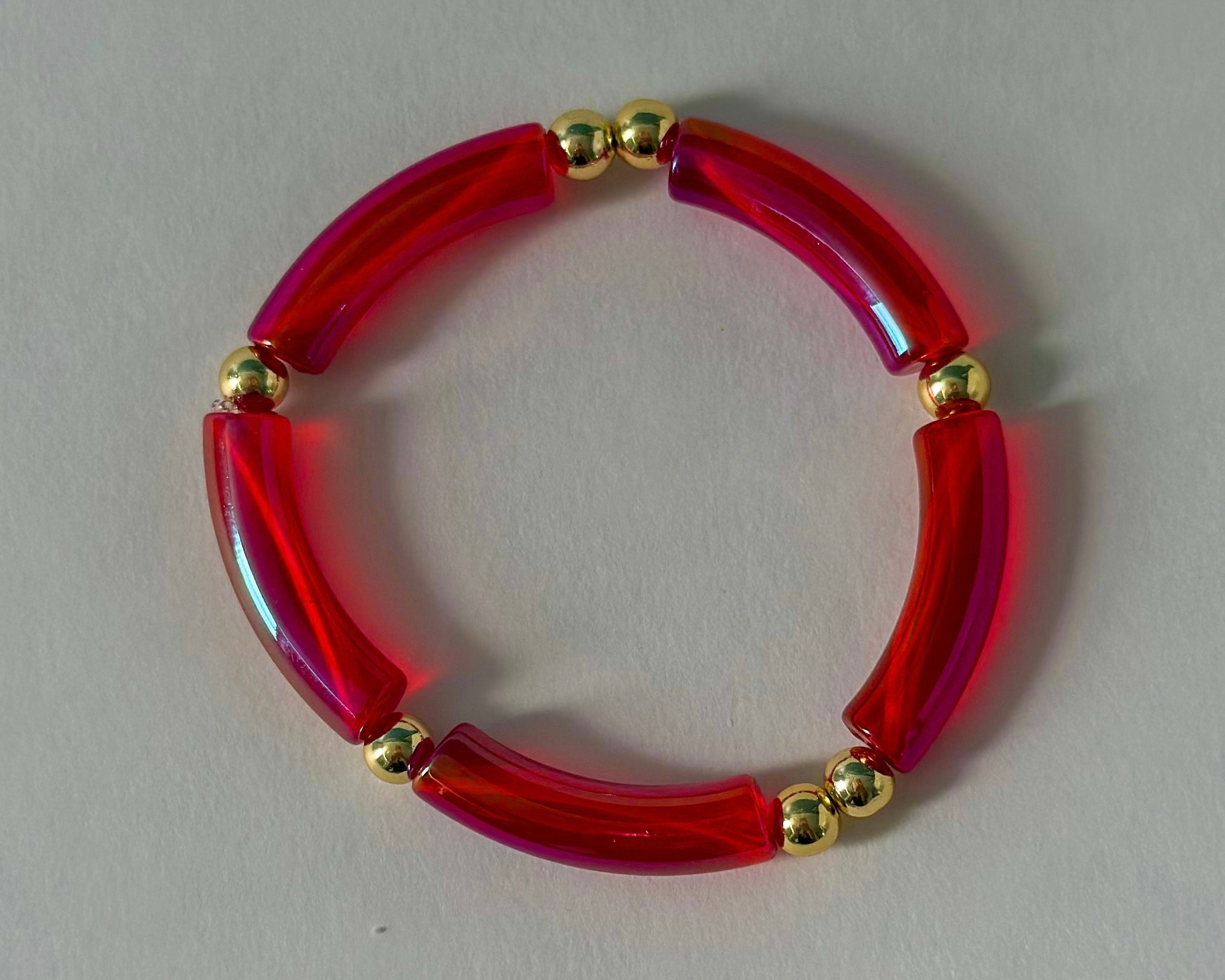 Red [Tornasol] Bracelet