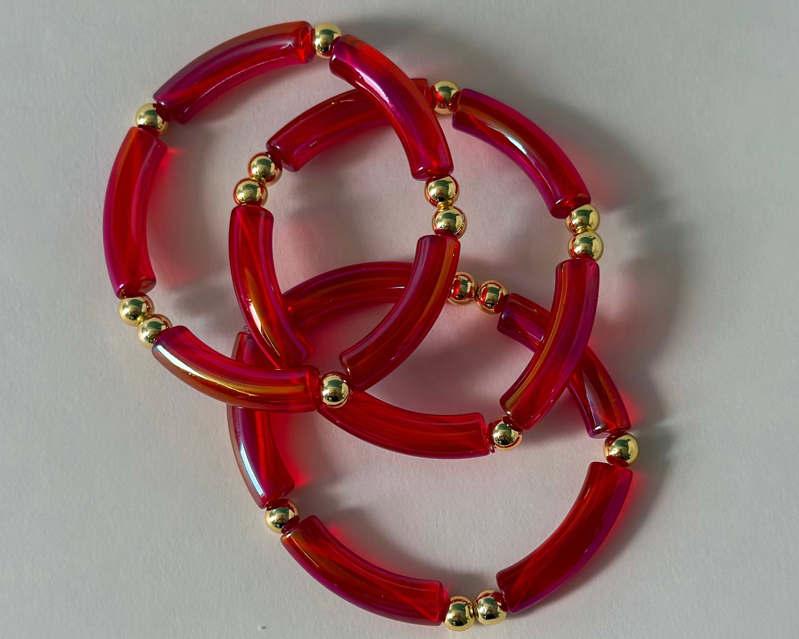 Red [Tornasol] Bracelet