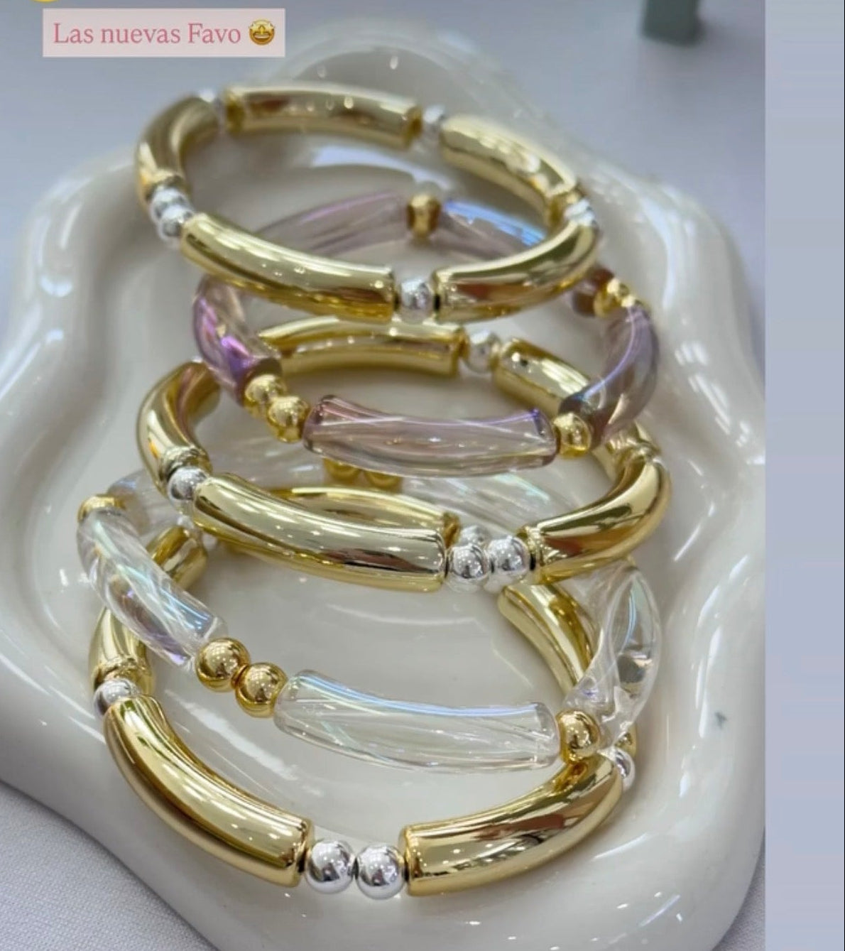 Clear [Tornasol] Bracelet