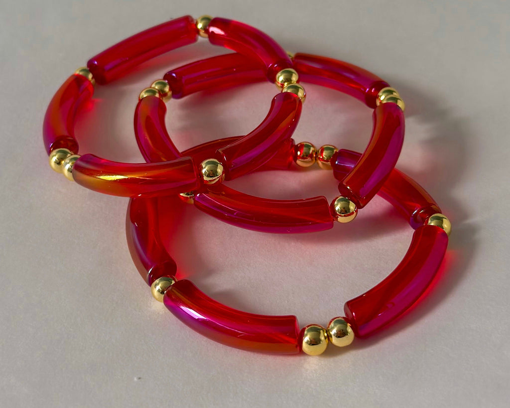 Red [Tornasol] Bracelet